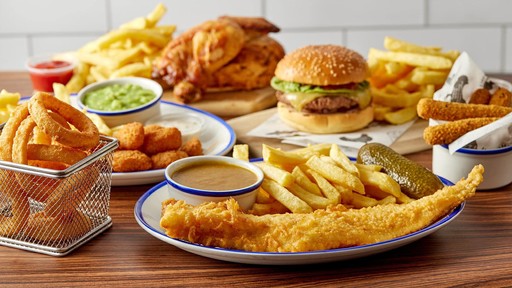 Enjoy Churchill's your way - order click & collect through our simple online ordering website, or order fish & chips to take away!