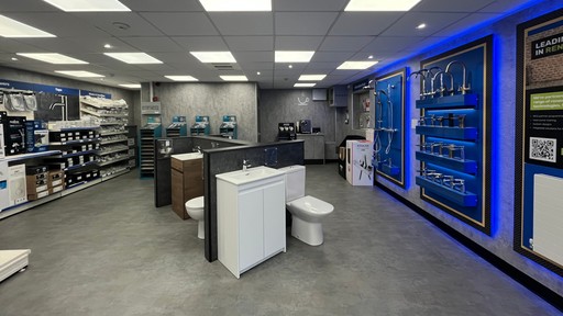 Inside Plumb Centre in Bodmin