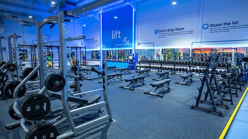 Free Weights Area