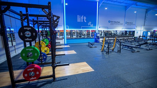 Free Weights Area