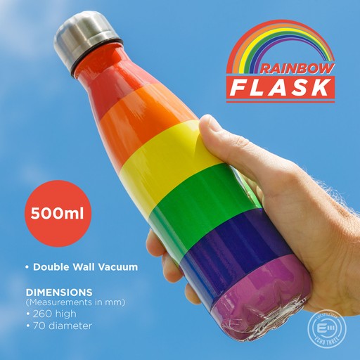 Rainbow Flask Stainless Steel Bottle 500ml