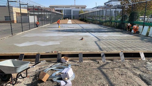 reinforced concrete slab