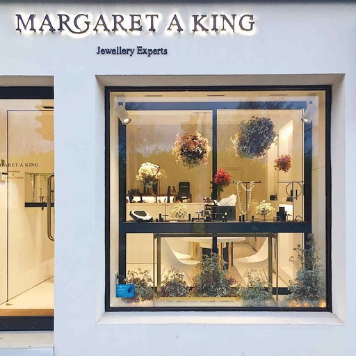 Margaret A King Jewellery Shop exterior.