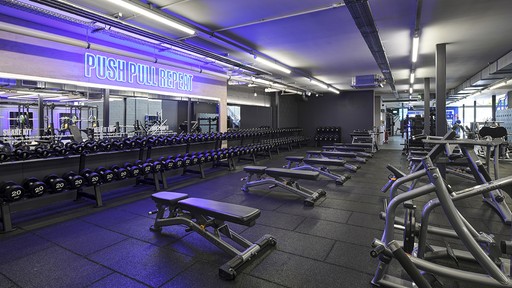 Free Weights Area