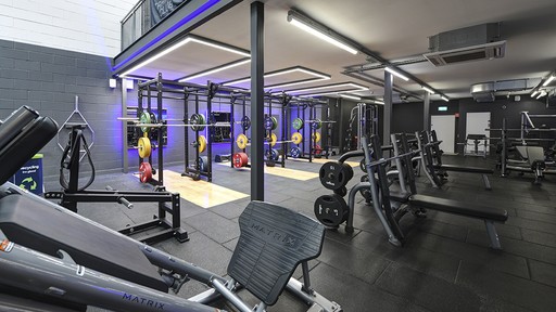 Free Weights Area