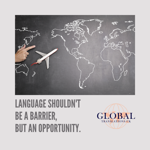 Language shouldn't be a barrier but an opportunity