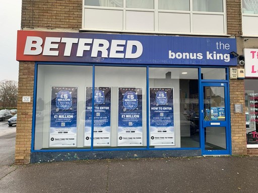 Betfred Shop Front