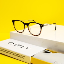 Thin & Light Blue Tortoise Reading Glasses