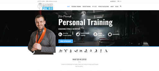 Welcome To Marcin Fitness official website.