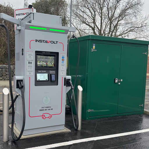 Ultra rapid InstaVolt EV charger at McDonald’s