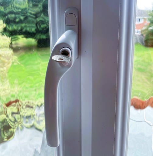New Handle fitted to uPVC Window