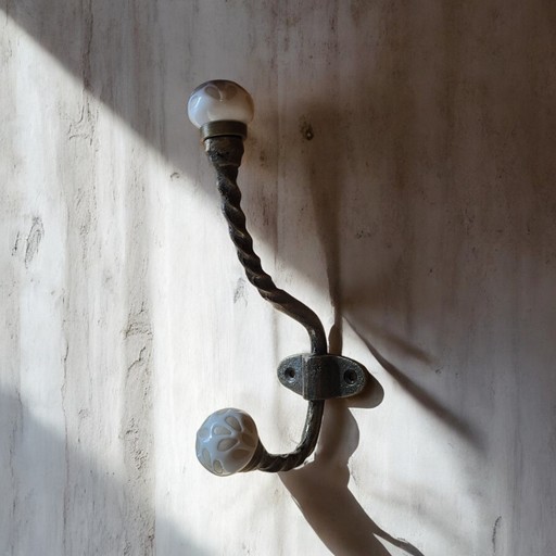 Decorative iron hook