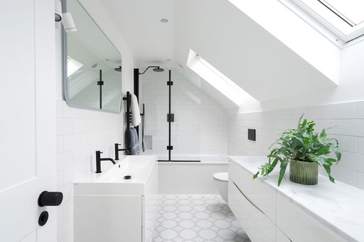 Loft conversion bathroom