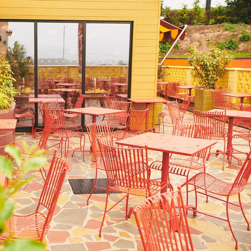 Brightside Honiton sunny terrace
