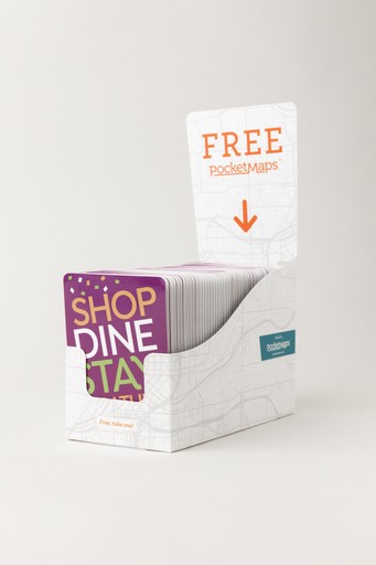 Easily Access PocketMaps with Convenient Dispenses