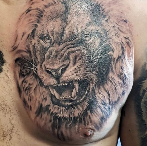 chest tattoo