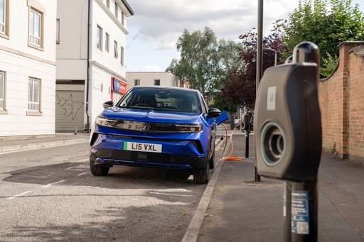Car charging at Sherborne Street