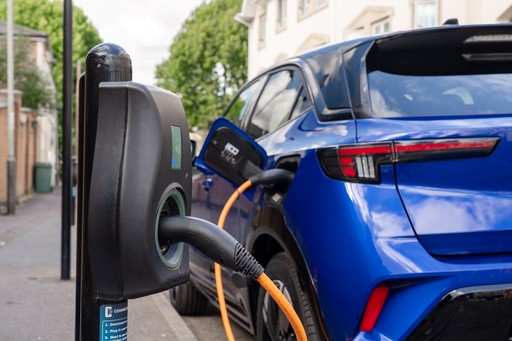 Car charging at Sherborne Street