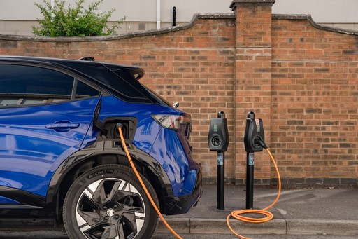 Car charging at Sherborne Street