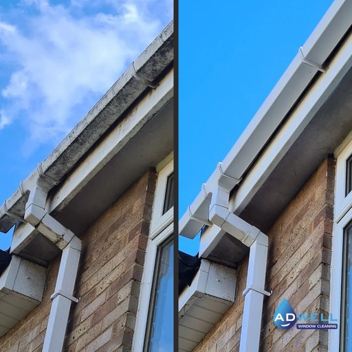Fascia and soffits cleaning in Wellingborough