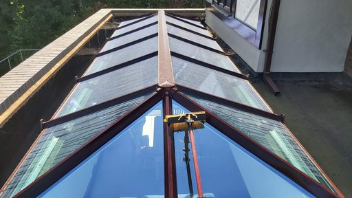 Conservatory roof cleaning - Adwell