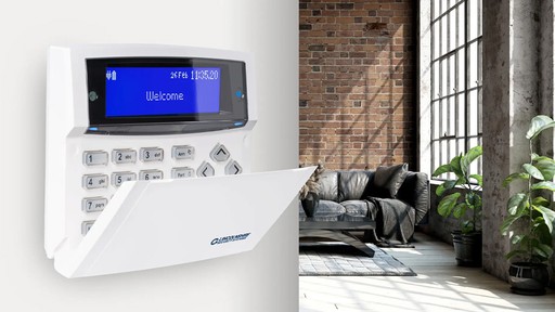 Home alarm keypad