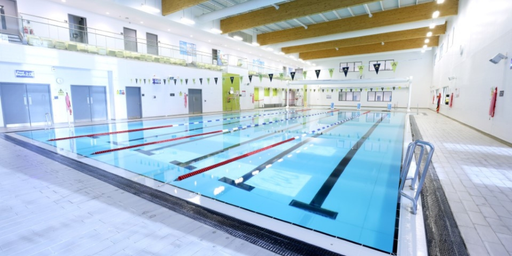 Swimming pool at Ashington Leisure Centre