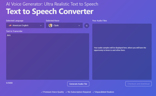 VoiceBar Converter
