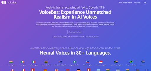 VoiceBar Home