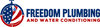 Freedom Plumbing and Water Conditioning Logo
