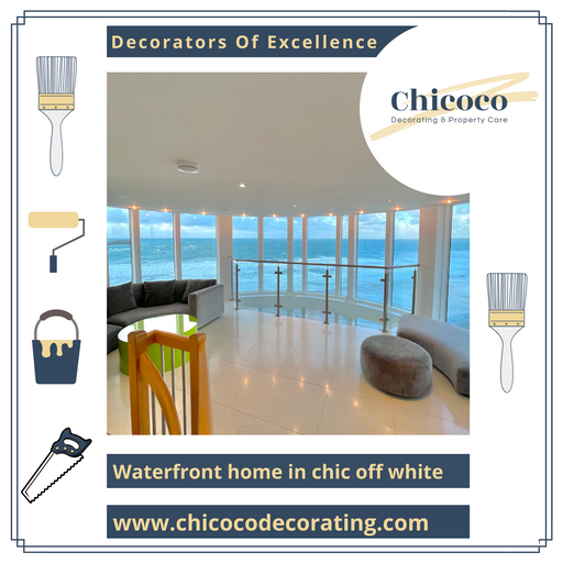 Newquay penthouse beautifully painted