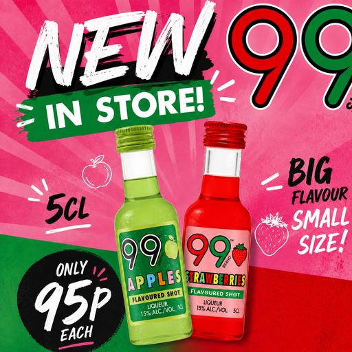 New in store 99 shots 5cl