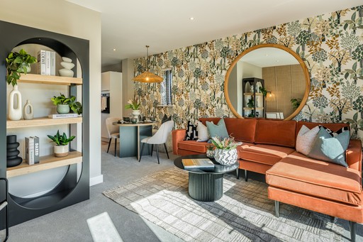 Orbit Homes at Rushlake Meadows - Living Area