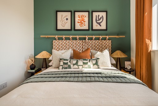 Orbit Homes at Rushlake Meadows - Double Bedroom