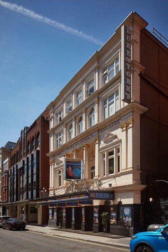 Side on view of the Duke of York's Theatre