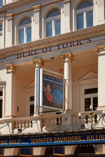 Close up of Duke of York's theatre