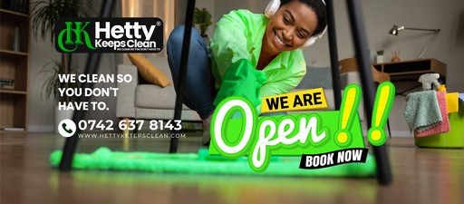 Hetty Keeps Clean - We're Open For Business