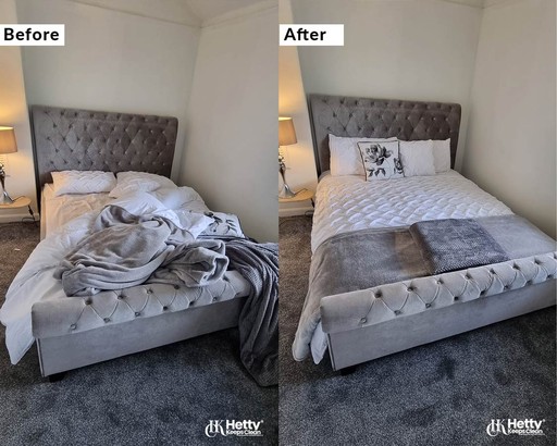 Bedroom cleaning Before &amp; After Cleaning Service P