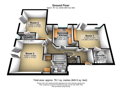 Floor plans for marketing
