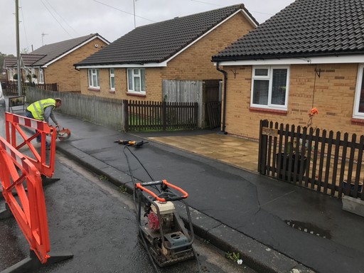 drop kerb installation Ashton Gate Bristol