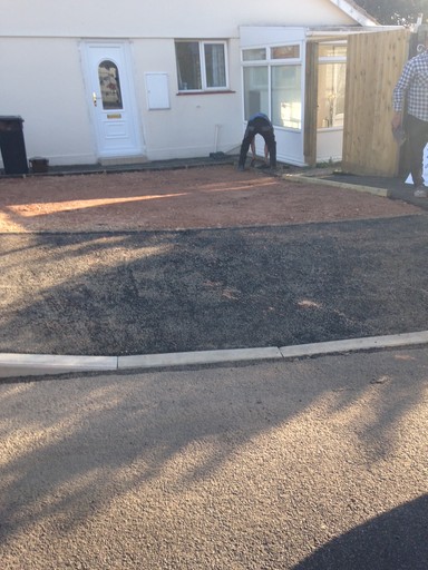drop kerb and block paving installation Ferndown