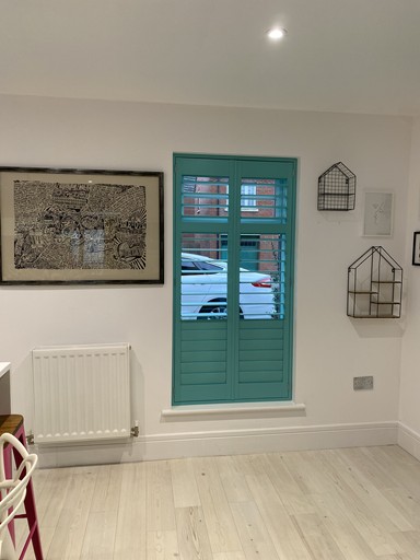 Custom Coloured Shutters