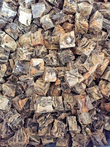 Dried Fish Cube treats for dogs 