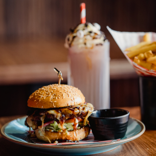TGI Fridays Glazed Burger