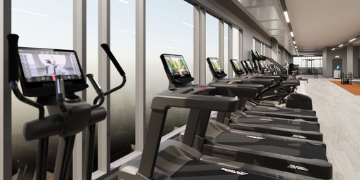 The gym at Places Leisure Edinburgh will boast high-spec training machines.