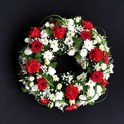 Funeral Flower Wreath