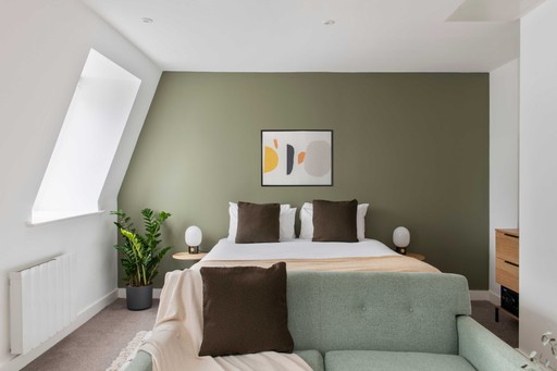 Bedroom : Studio-Apartment