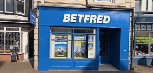 External image of Betfred shop