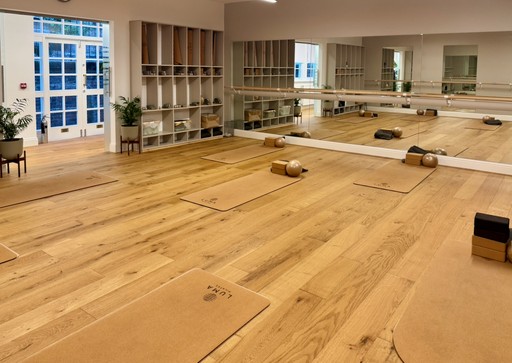 Mat & Barre studio at Luma Pilates Edinburgh