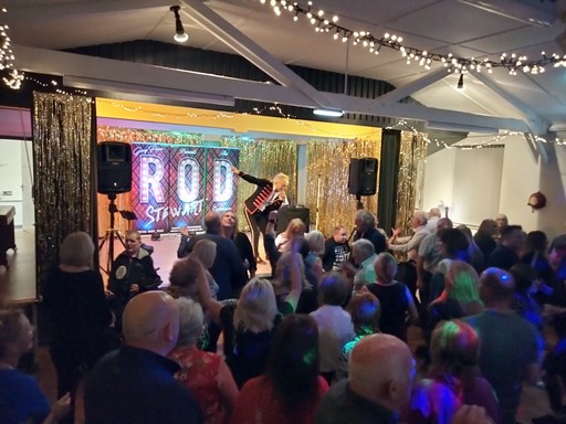 Venue for events - the stage and dance floor